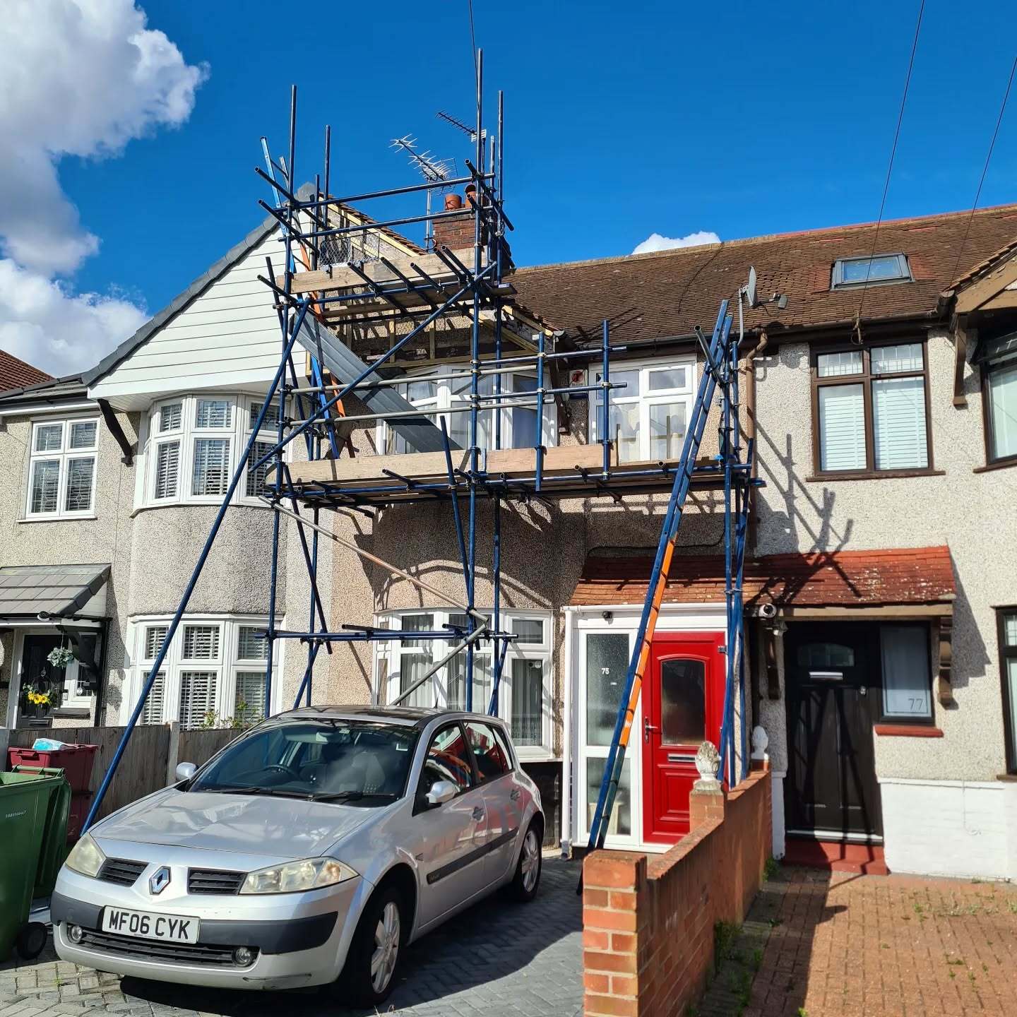 Scaffolding in Bexley