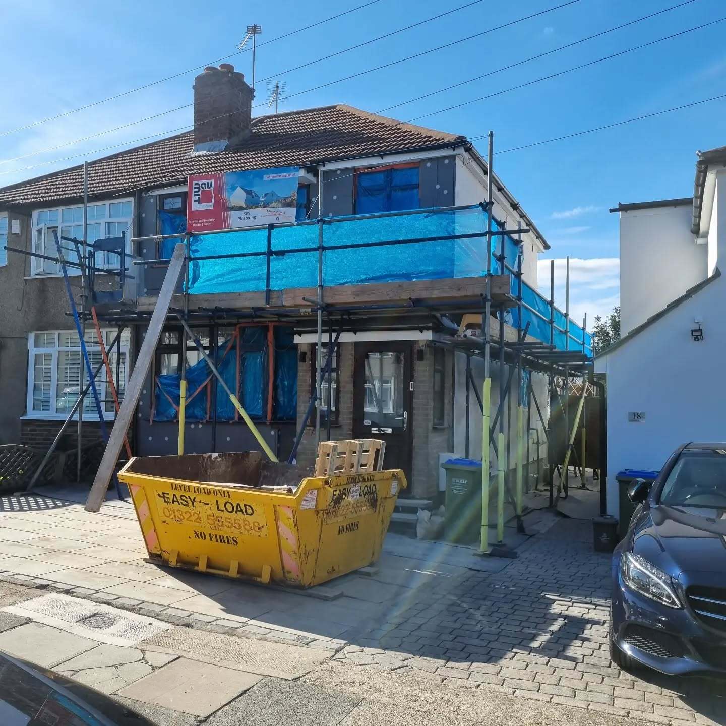 Scaffolding in Charlton