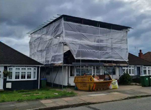 Temporary Roof Scaffolding in Dartford