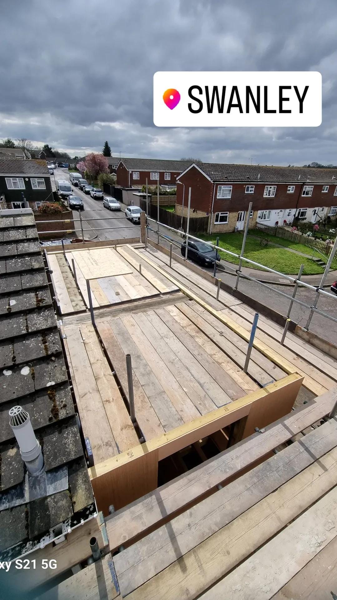 Birdcage Scaffolding in Swanley